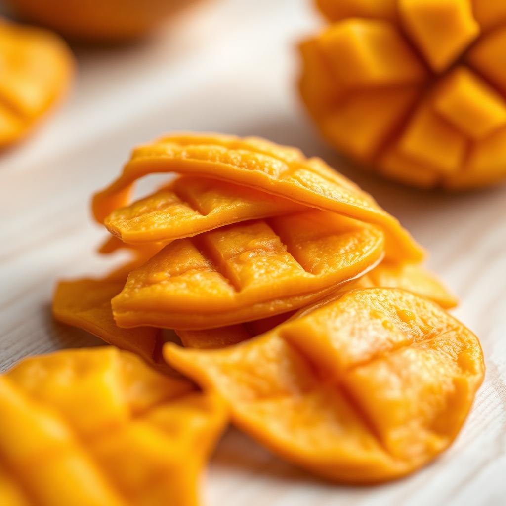Dried mango slices